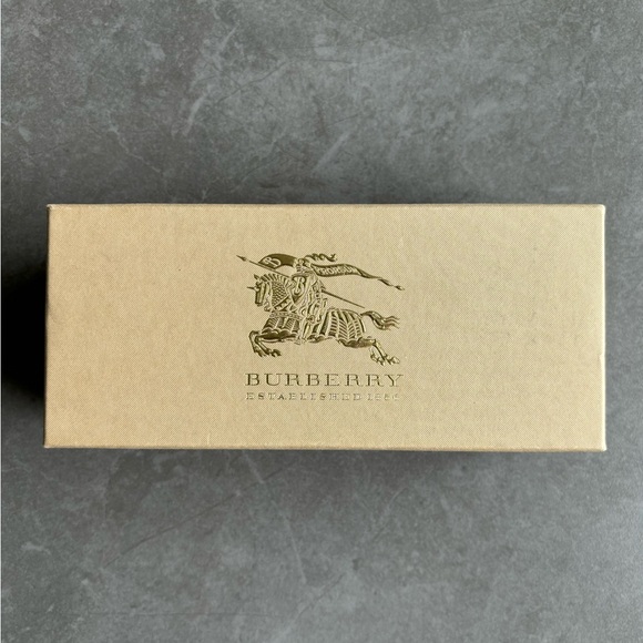 Burberry Empty Sunglasses Box with Care Booklet - Picture 1 of 8